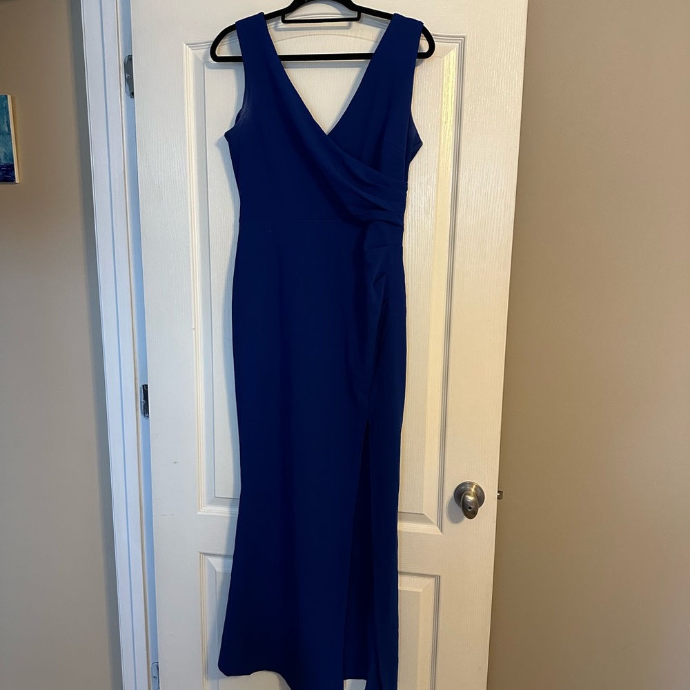 Blue formal dress